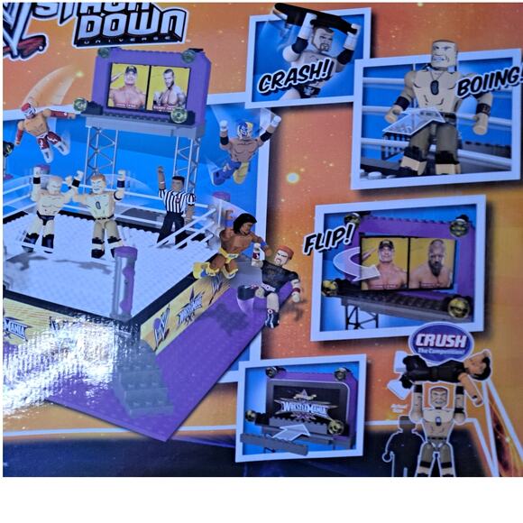 New WWE Stackdown Wrestle Mania XXX Ring set 359 Pcs - Picture 7 of 8